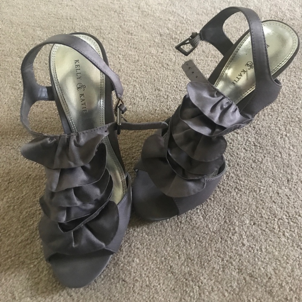 Grey heels